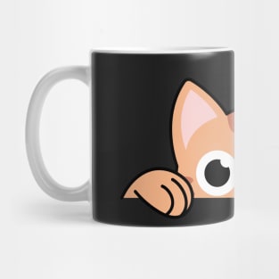 sneaky cat Mug